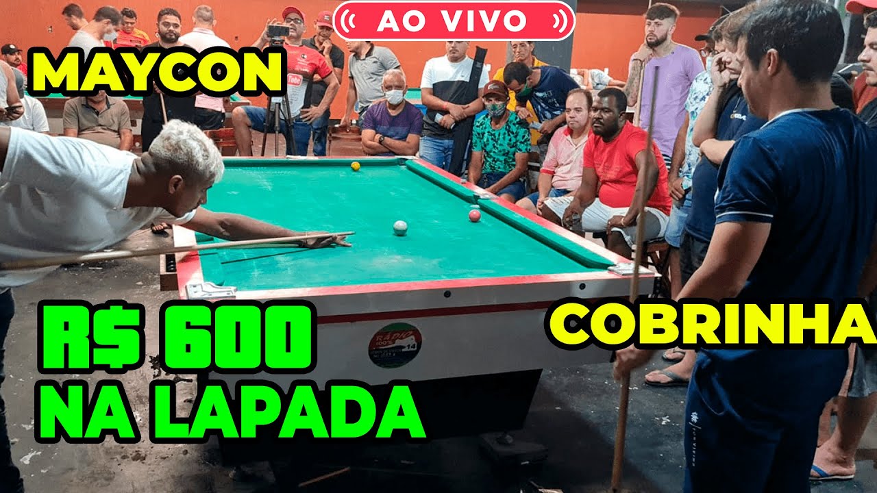 MAYCON X COBRINHA JOGAÇO DE SINUCA VALENDO 60 MIL 👏🏻🎱😨🔥💰