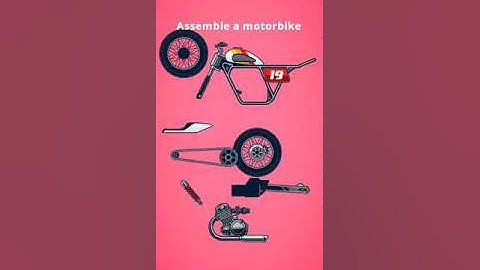Brain wash level 502 Assemble a motorbike walkthrough solution