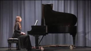 Ernesto Lecuona - Cordoba and Gitanerias, performed by Andree-Ann Deschenes