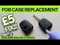 Peugeot/Citroen Damaged Key Fob Replacement & Blade Switch