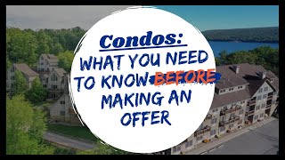 Condo Financing Problems - What you need to know beforehand!