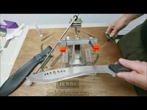 Jende JIGS for Knives - The Best Sharpening system for knives