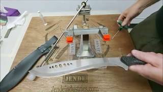 Jende knife sharpening jig hits Kickstarter - Geeky Gadgets