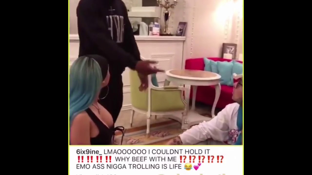 Tekashi 69 clowning Juice Wrld after Juice Wrld says “f*ck 6ix9ine” on stage