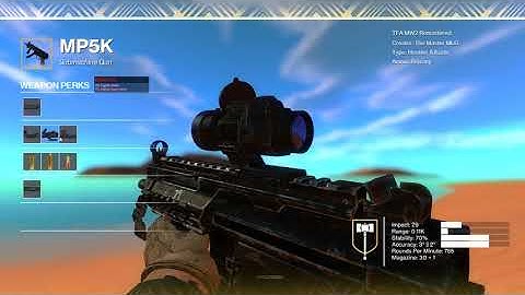 GMOD: [ TFA ] [ AT ] COD: Modern Warfare 2 Remastered MP5K