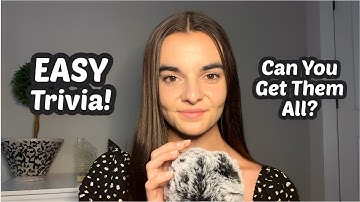 ASMR Trivia With Hints! | 100 General Knowledge Trivia Questions