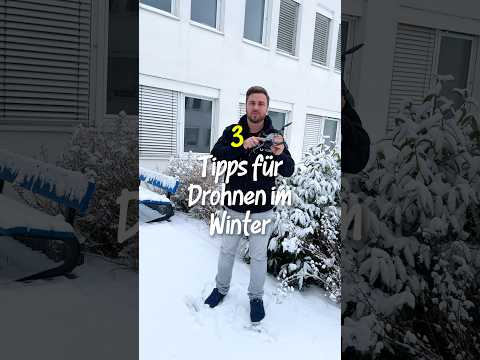 Das musst du mit Drohnen im Winter beachten! #djimini #drohne #winter