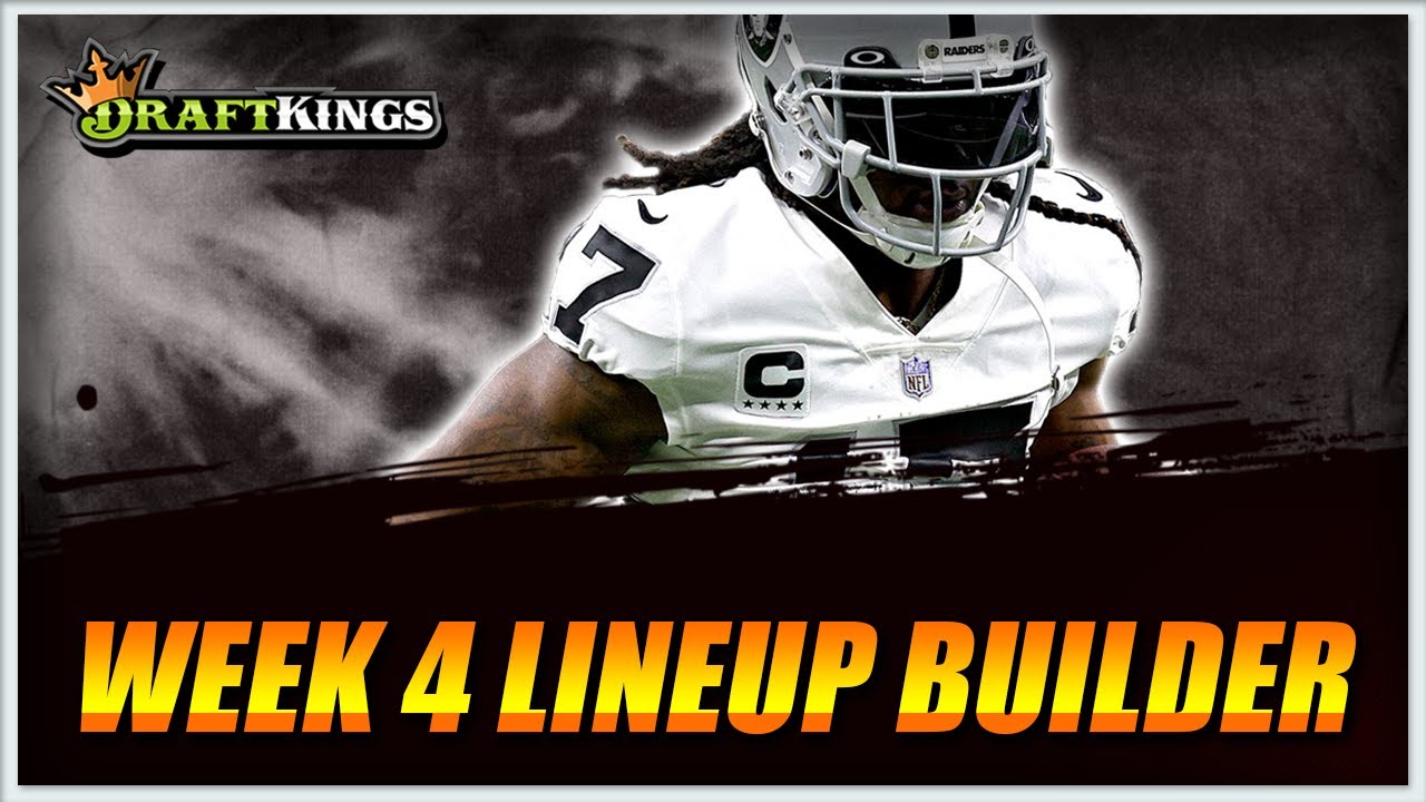 draftkings week 4 lineup