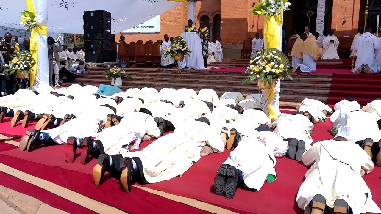Archidiocèse de Lubumbashi, ordination presbytérale et diaconale, 19 juillet 2025
