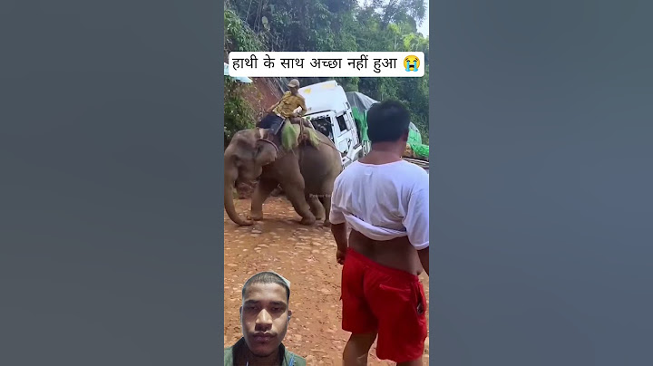 😭, Look how an elephant helped the cart driver! #youtubeshorts​ #elephant​ #help​ #shortvideo​