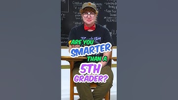 Are you smarter than a 5th grader? #puzzle #quiz #laughlab