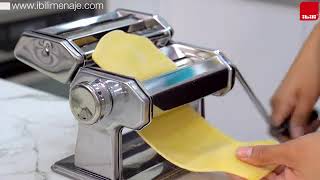 Cómo Usar La Máquina Para Hacer Pasta De Acero Inoxidable, De Ibili