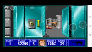 Wolfenstein 3d operation overkill- Level 1 Alpha touch