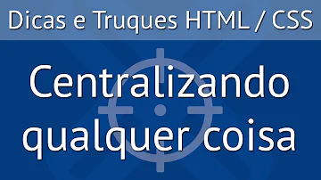 Como alinhar itens CSS?