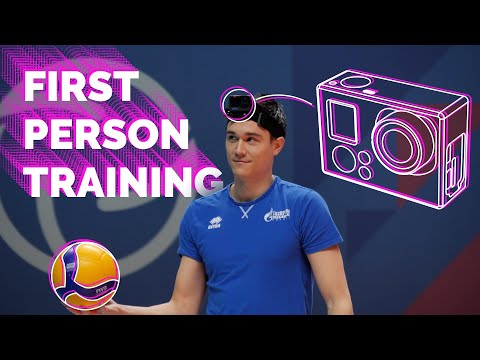 VOLLEYBALL FIRST PERSON TRAINING | MICAH CHRISTENSON | ТРЕНИРОВКА ОТ ПЕРВОГО ЛИЦА