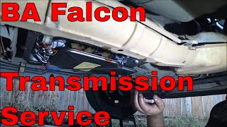 BA Falcon - Automatic Transmission Service - BA BF & FG falcon four speeds