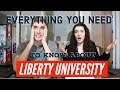 EVERYTHING FRESHMEN NEED TO KNOW ABOUT LIBERTY UNIVERSITY// ft. Cameron Tarbell