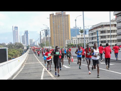 AT THE NAIROBI EXPRESSWAY!! WATCH THE THRILLING INAUGURAL NAIROBI CITY MARATHON!! poster