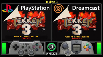 Tekken 3 (PlayStation vs Dreamcast) Real Hardware Comparison