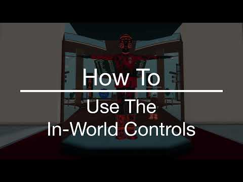 How To Use In-World Controls (UI)