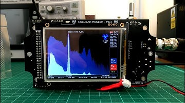 Mix of Isotopes with Nuclear Pioneer RIID multichannel analyzer gamma spectrometer NaI(Tl)