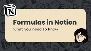 How to use formulas in Notion | 2.0 Version!