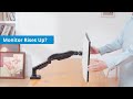 HUANUO FlowLift™ Dual Monitor Stand