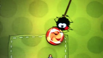 Spider steals Om Nom’s candy