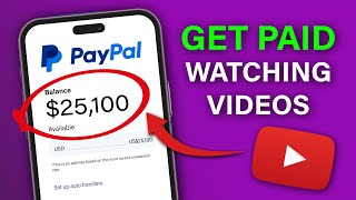 Easy PayPal Money 2023: Watch Videos and Get Paid Fast! (Make Money Online 2023)
