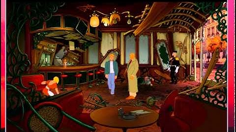 Broken Sword shadow of the templars walkthrough with subtitles Part 1