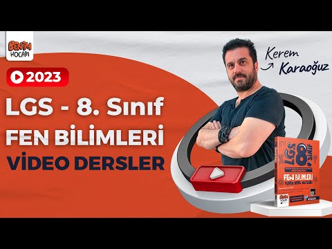 40) 2023 LGS - 8. Sınıf Fen Bilimleri - 6. Ünite - Enerji Dönüşümleri - Kerem Hoca