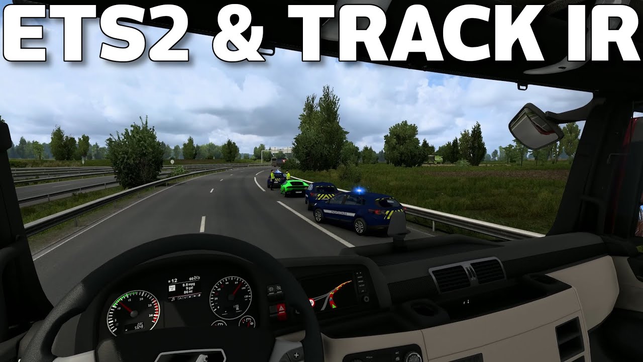 ETS2 & TRACK IR - Just a job, no speaking but its cool! | Max