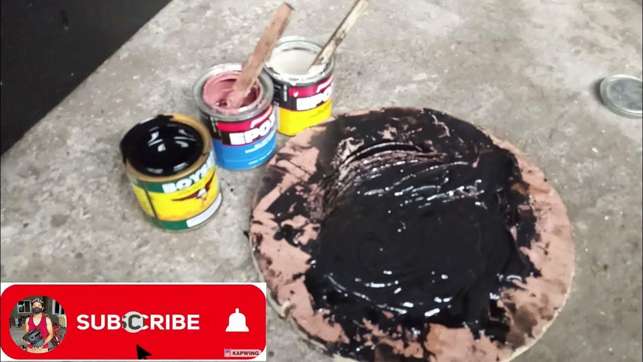 speaker box epoxy paint YouTube