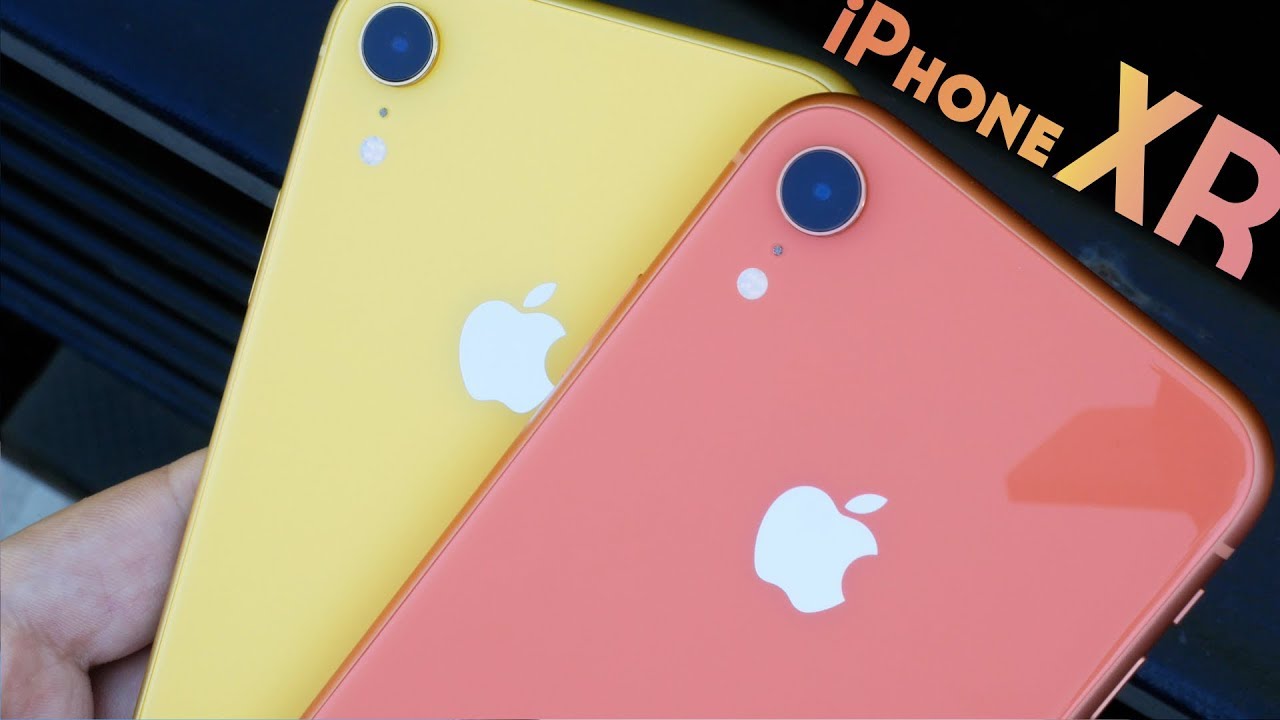 Apple Iphone Xr Coral Or Yellow Youtube