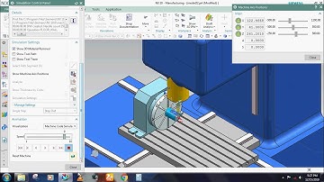 NX 4th Axis Machining #nxcam #siemensplm #machinemate
