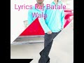 Lyricis raj batale wala balraj bal deppa sunny kuldeep