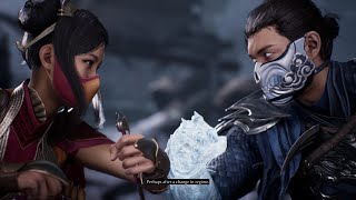 Mortal Kombat 1 - Arctic Sub Zero boss fight with Kitana(1080p)