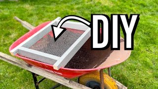 Easy Soil Sifter  DIY