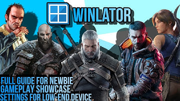MASTER WINDOWS EMULATOR ON ANDROID - WINLATOR SETTINGS EXPLAIN / WINLATOR GUIDE