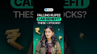 Falling Rupee Can Benefit These Sectors and Stocks? #shorts