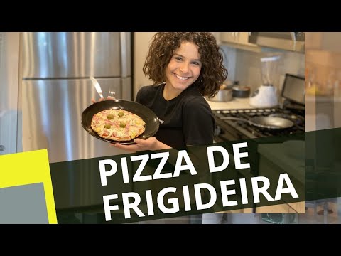 PIZZA DE FRIGIDEIRA | NESTA QUARENTENA VIREI COZINHEIRA - GABRIELLA SARAIVAH