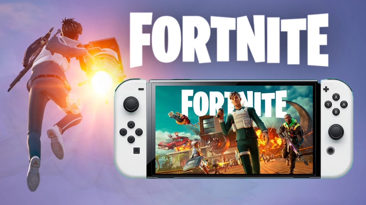 FORTNITE en Nintendo Switch OLED Gameplay POV Temporada 4 Capitulo 4 ...
