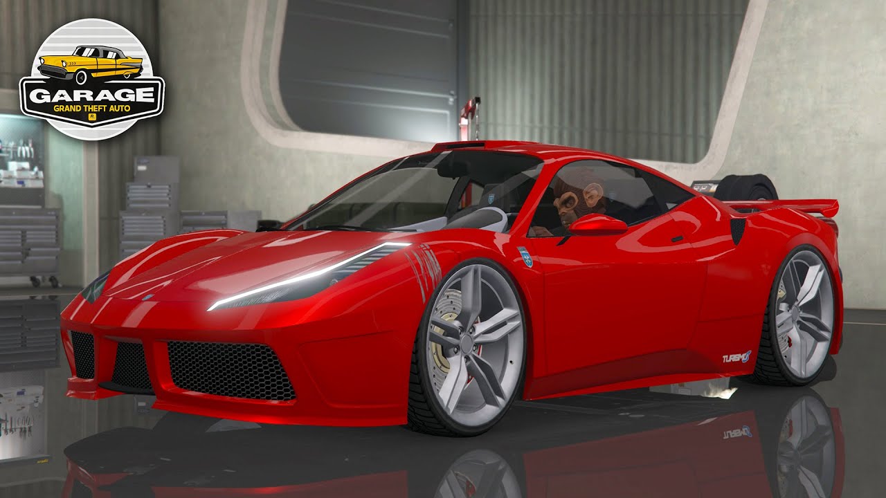 Grotti Turismo S (Ferrari 458 Italia) - GTA 5 Online DLC Customization ...