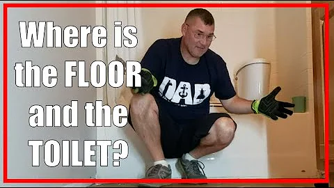 DEMO DAY! | Small Bathroom Renovation | Part 1 - Demolition | 2019/22