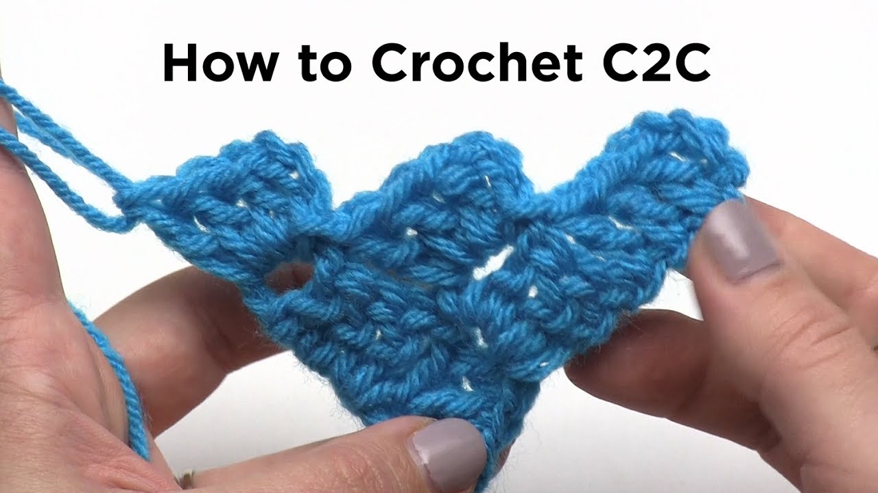 how-to-crochet-corner-to-corner-youtube