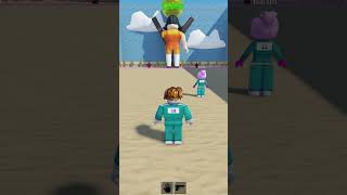 🚦Red light green light squid game gameplay in roblox #roblox #shorts #gaming #youtube