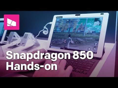 Qualcomm Snapdragon 850 hands-on from Computex 2018