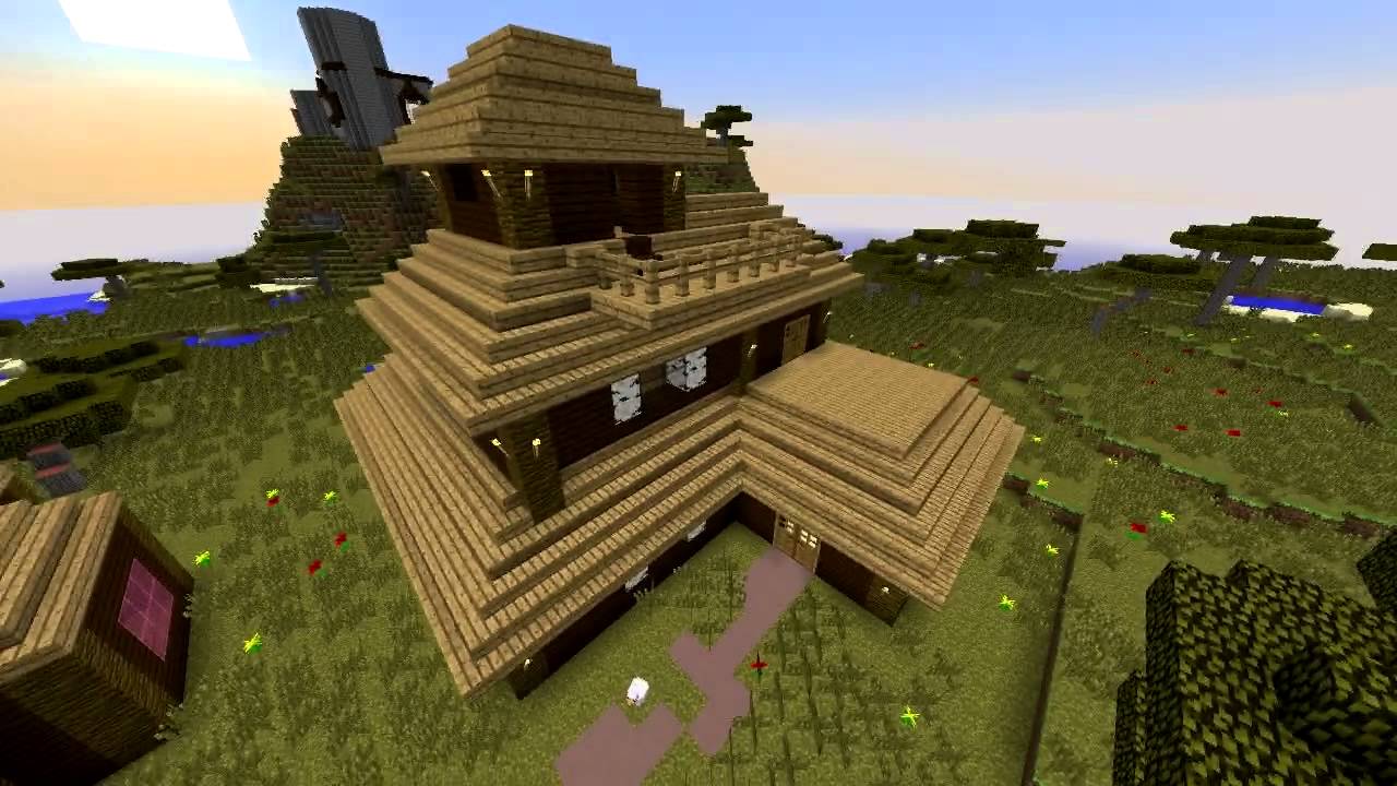  Minecraft  Building Tips Roofs  YouTube