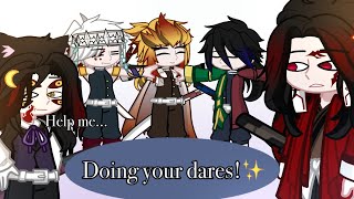 😈✨Kny doing your dares✨ |Kny| (Demon slayer)