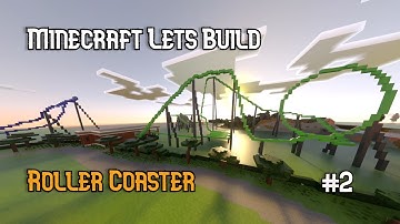 Minecraft Lets Build a Theme Park [Part 2/2]
